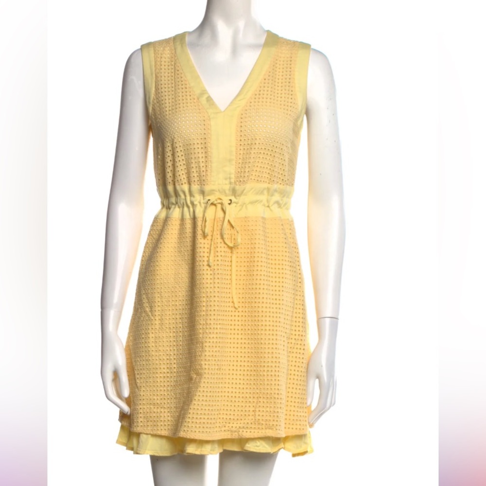 12 Storeez Yellow Dress, XS, 100% Cotton
